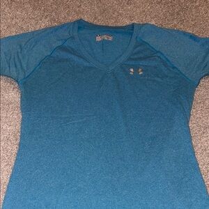Under Armour Gray Fitted Short Sleeve T-Shirt